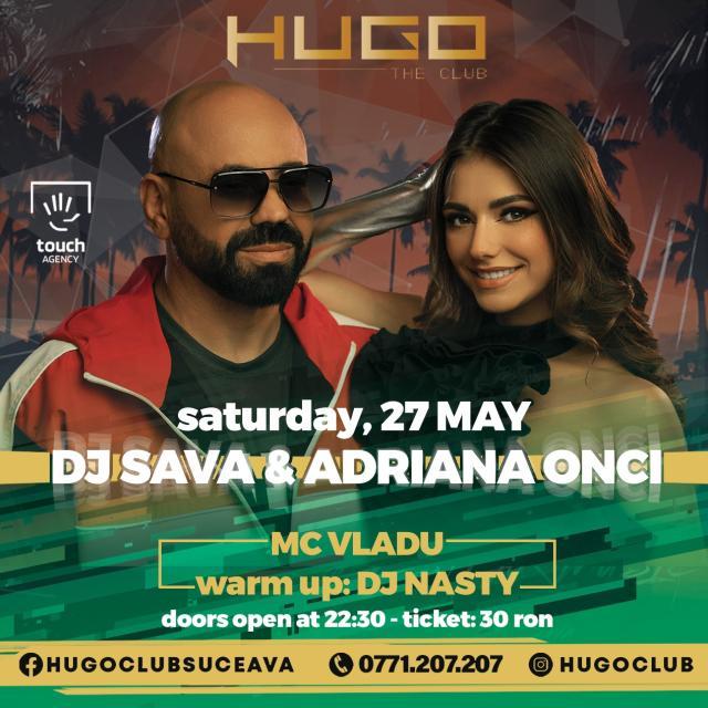 Celebrul DJ Sava vine în Club Hugo împreună cu Adriana Onci