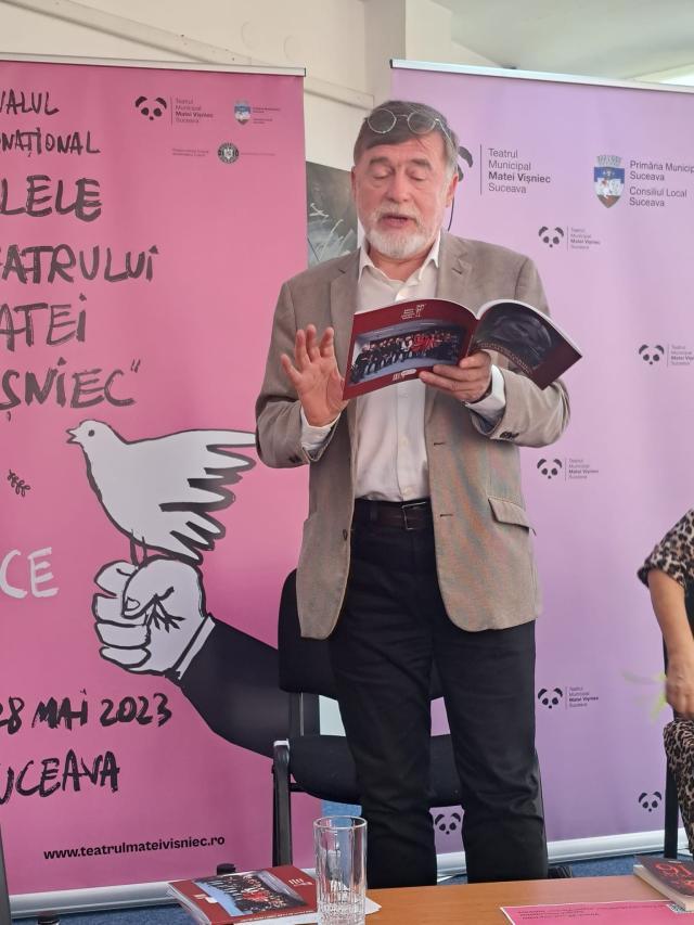 Dramaturgul Matei Vișniec. Foto Alina Mihăescu