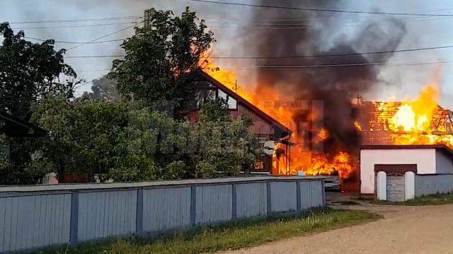 Incendiul de marți, 23 mai, de la Costâna