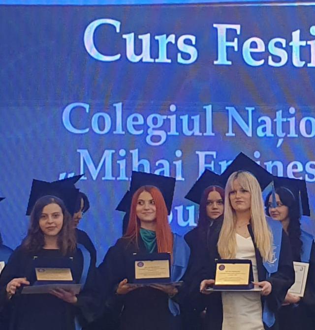 Cursul festiv al absolvenților Colegiului Național „Mihai Eminescu”, promoția 2023