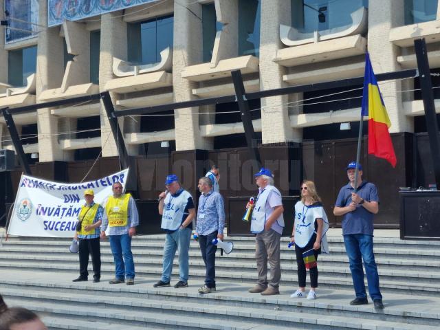 A treia zi de proteste în stradă la Suceava