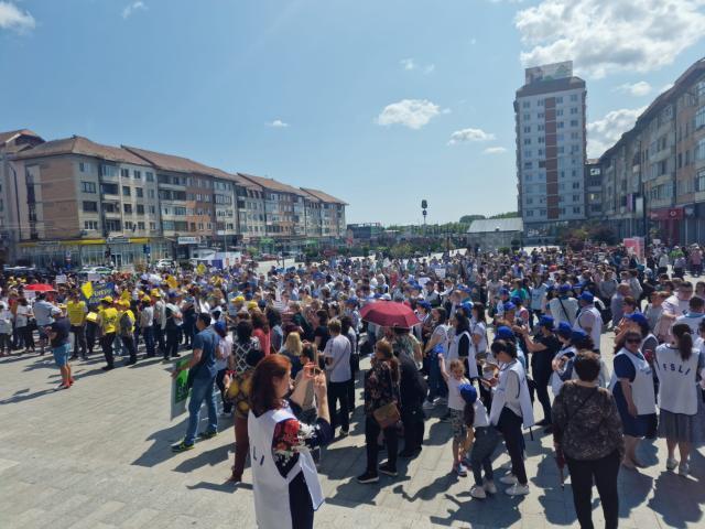 Protestul de marți, 30 mai, din centrul Sucevei