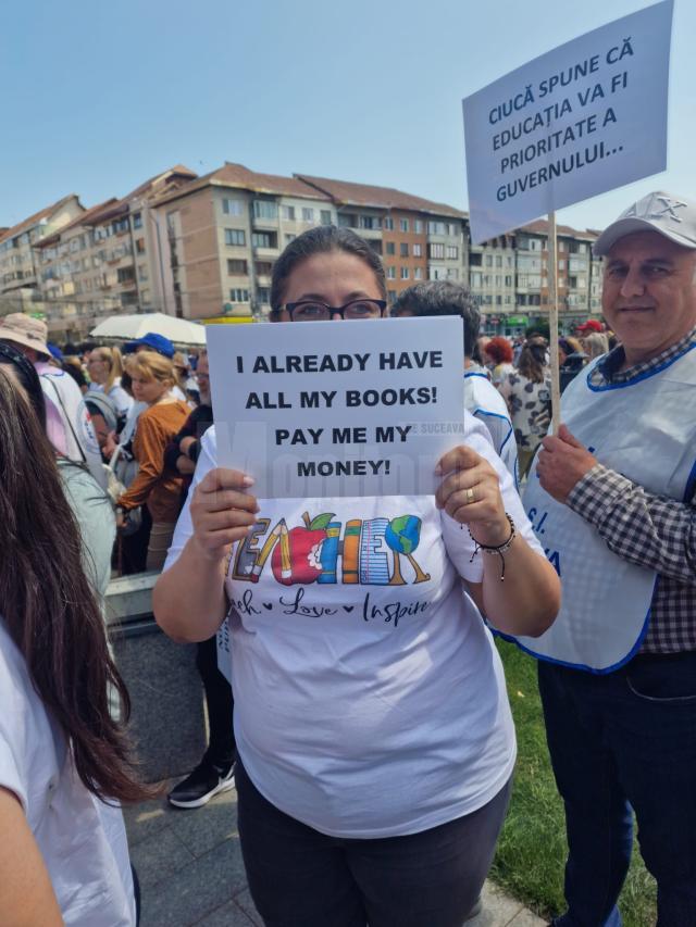 Protestul de marți, 30 mai, din centrul Sucevei