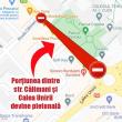 Calea Burdujeni redevine pietonală în fiecare duminică, în zona Parcului Copilului