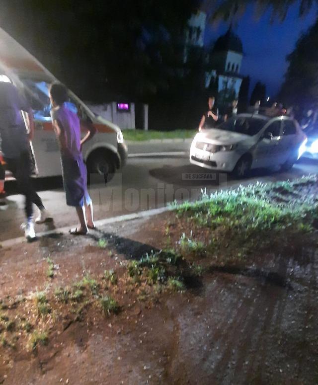 Incidentul a avut loc pe strada Gării, din Ițcani