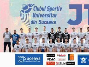 Formația de juniori I a Clubului Sportiv Universitar din Suceava e noua campioană a României la handbal masculin