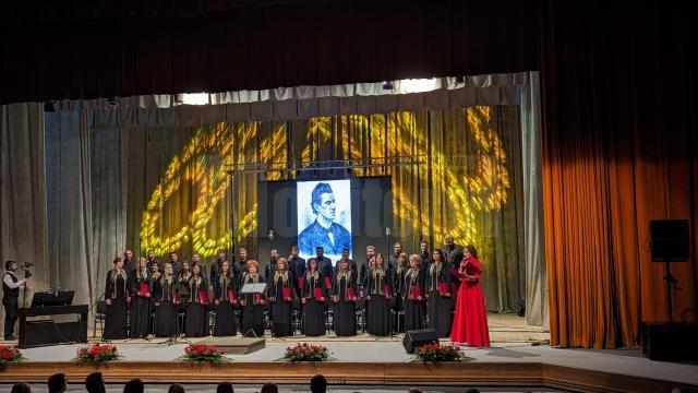 „Ciprian Porumbescu – 140 de ani”, un regal de muzică susținut de Corala „Ciprian Porumbescu” și invitații ei, pe scena suceveană