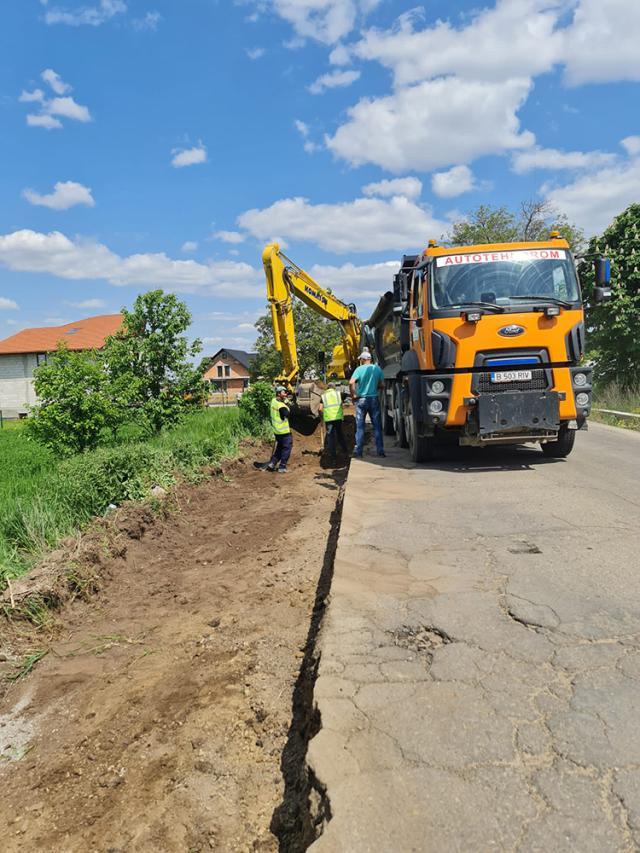 Imagini din aceste zile de pe șantierele deschise de Autotehnorom