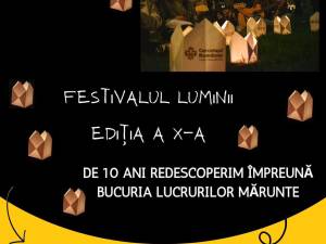 „Festivalul Luminii”, ediția a X-a, sâmbătă, în Parcul Central Suceava