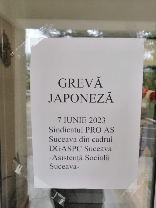 Grevă japoneză în spitale și în unități de asistență socială