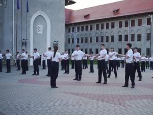 Promoția 2023 a Colegiului Militar Câmpulung Moldovenesc, „General Constantin Christescu – 100”, la ultima înviorare în uniformă