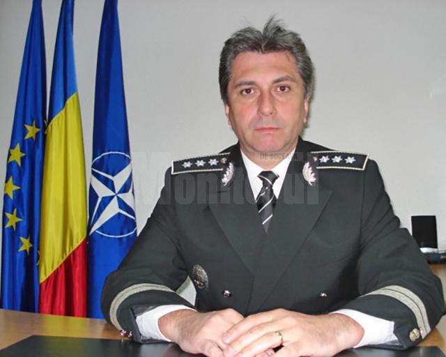 Comisarul-şef Ioan Nicuşor Todiruţ, fostul şef al IPJ Suceava