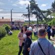Protestul de vineri al profesorilor, mutat de autorități în boscheții din fața Inspectoratului Școlar 4