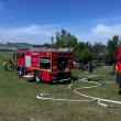 Un puternic incendiu a lăsat dezastru într-o gospodărie din Drăgoiești