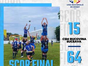 Rugby CSM Bucovina Suceava rezultat