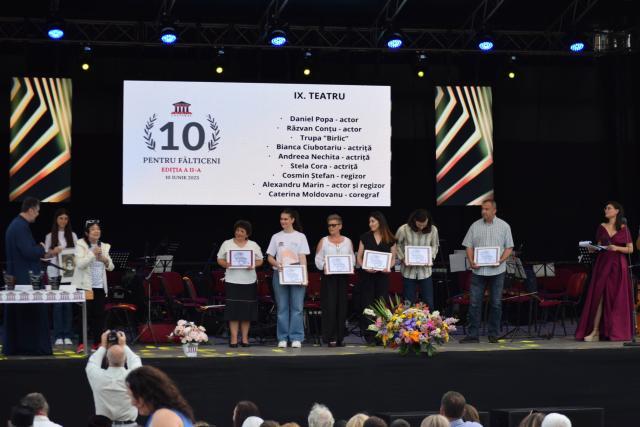 Laureaţii Galei „10 pentru Fălticeni”, Artă teatrală