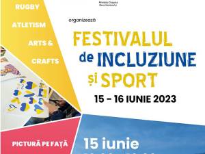 Festivalul de Incluziune și Sport, la Gura Humorului, cu muzică, activități sportive și arts&crafts