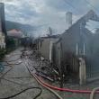 Incendiu puternic la o gospodărie din Vama