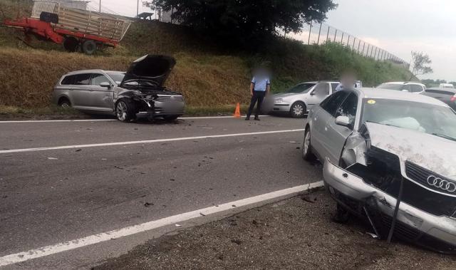 Accidentul s-a produs pe drumul național 2E, în zona localității Capu Codrului