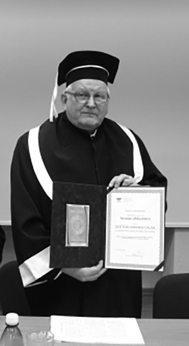 Profesorul universitar dr. Nicolae Ursulescu, Doctor Honoris Causa - Universitatea „Ștefan cel Mare” din Suceava (2009)
