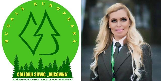 Directoarea Colegiului Silvic „Bucovina” Câmpulung Moldovenesc, prof. Alina Cuciurean