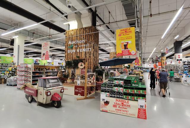 Târgul de bere Auchan, la ediţia a 14-a, cu peste 300 de sortimente la raft