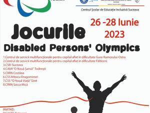 Competiție de tenis de masă, baschet și fotbal pentru copii și adulți cu dizabilități