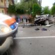 Accident cu 11 victime, între o autoutilitară şi două autoturisme, pe E85