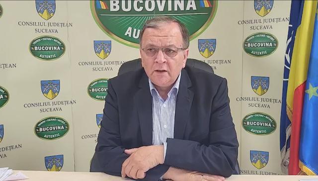 Președintele Consiliului Județean Suceava, Gheorghe Flutur