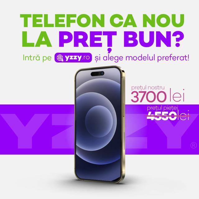 La YZZY.RO, un telefon second-hand înseamnă calitate, performanțe excelente, viață lungă