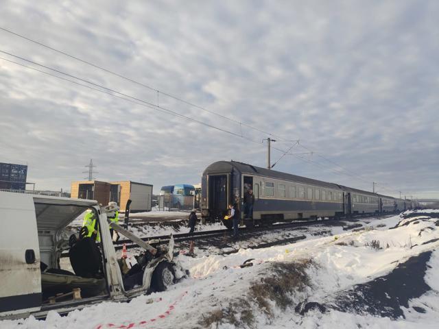 Imagine de coșmar la locul accidentului