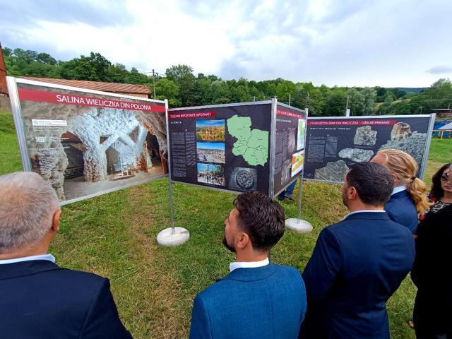 Expoziția despre Mina Wieliczka din Polonia, prezentată publicului la Mina Cacica