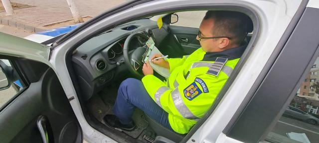 Control în trafic. Fotografie generică