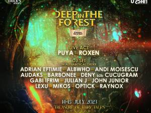 Festivalul „Deep in the forest”, din 14, 15 iulie, de la Corlata