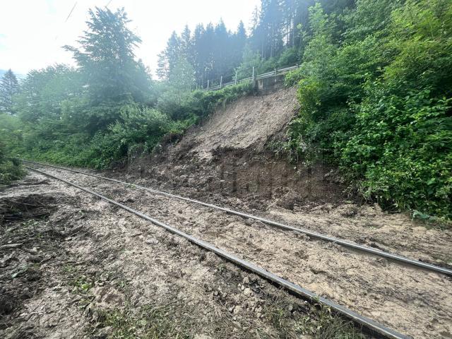 Alunecarea de teren din zona Pojorata-Sadova