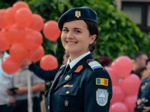 Absolventa Diana Gabriela Lepșa este șefa promoției 2023 „General Constantin Christescu – 100”