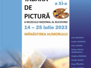 Tabăra de pictură pentru artiști plastici profesioniști, ediția a XI-a, la Mănăstirea Humorului