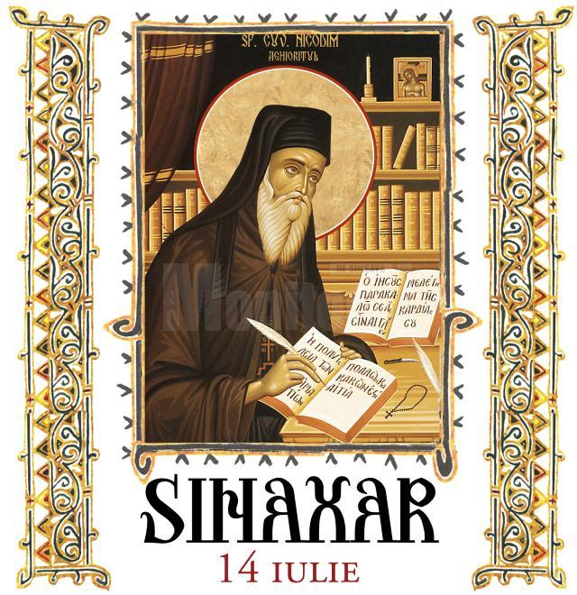 Sinaxar 14 iulie 2023