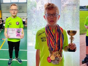 Matei - Ionuț Boca, în vârstă de 11 ani, „copilul de aur” al atletismului din Fălticeni