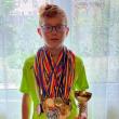 Matei - Ionuț Boca, în vârstă de 11 ani, „copilul de aur” al atletismului din Fălticeni