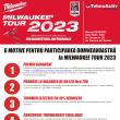 În calitate de reprezentant exclusiv al producătorului american MILWAUKEE TOOL, TEHNOACTIV S.R.L. Suceava organizează evenimentul MILWAUKEE TOUR 2023, eveniment aflat la a 6-a editie