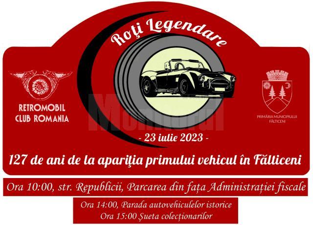 „Roţi legendare” - 127 de ani de la apariţia primului vehicul în Fălticeni