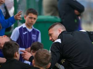 Fostul internațional Mihai Roman şi-a făcut academie de fotbal. Foto Cristian Plosceac