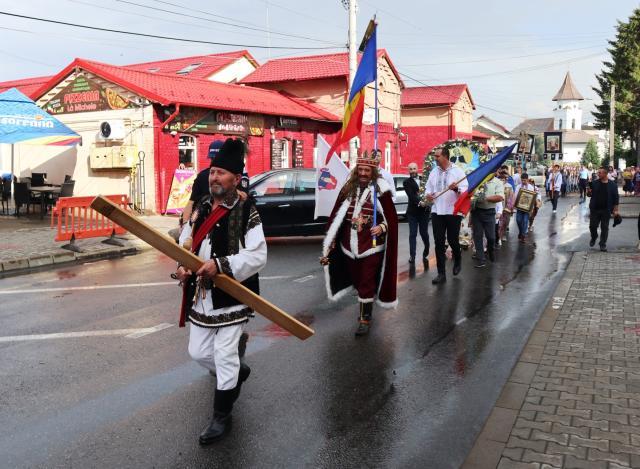 Procesiune religioasă la Fălticeni, de ziua Sfântului Ilie