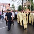 Procesiune religioasă la Fălticeni, de ziua Sfântului Ilie