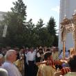 Procesiune religioasă la Fălticeni, de ziua Sfântului Ilie