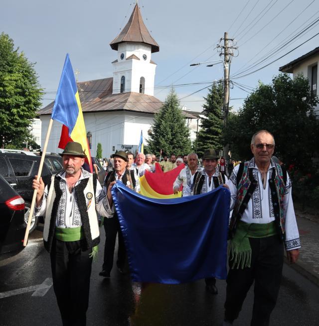 Procesiune religioasă la Fălticeni, de ziua Sfântului Ilie