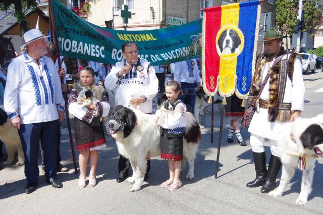 Președintele CJ Suceava a venit la paradă cu ciobănescul său de Bucovina