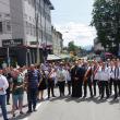 Trupele din cadrul festivalului au fost întâmpinate de președintele CJ Suceava și primarul din Câmpulung Moldovenesc