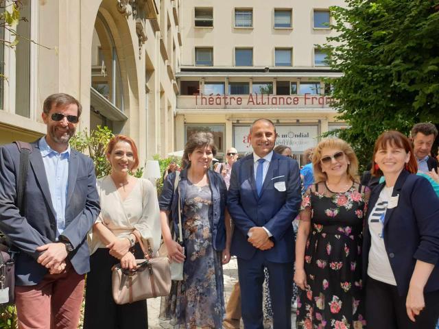 O delegație din Suceava, prezentă la Congresul Mondial al Alianţelor Franceze, desfășurat la Paris